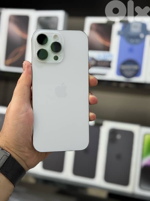 used iphone 16 pro max 256g 100% original 0
