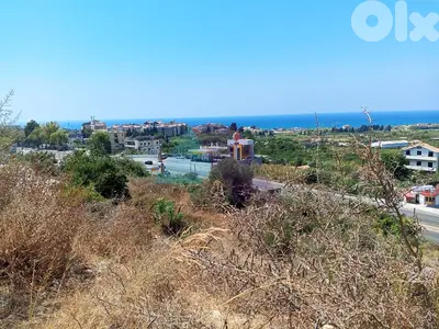 1047m2 land+sea view -Prime Location -4sale in Batroun -أرض في البترون