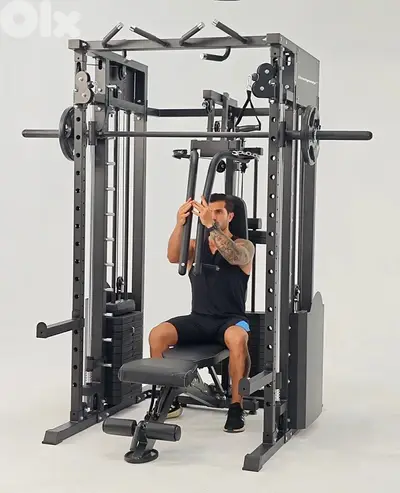 multifunctional vcross, smith, chest press fly etc