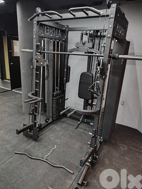 multifunctional vcross, smith, chest press fly etc 1