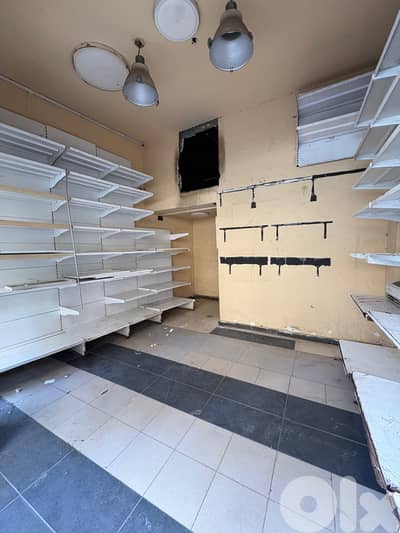 24 SQM Prime Location Shop in Badaro, Beirut