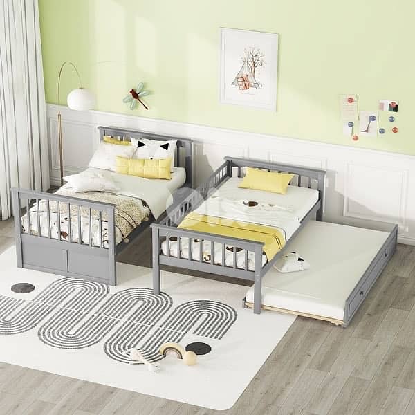 convertible bunk Double Bed 1