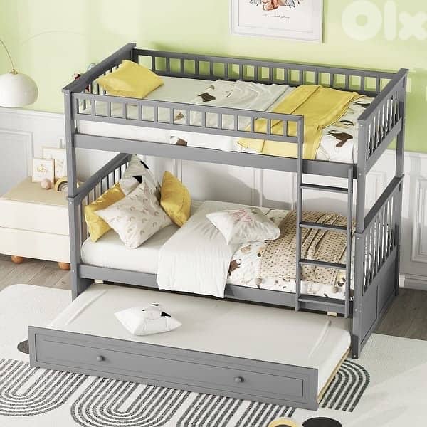 convertible bunk Double Bed 2