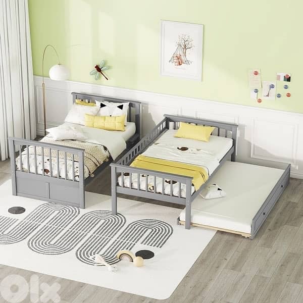 convertible bunk Double Bed 3
