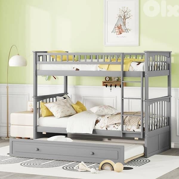 convertible bunk Double Bed 4
