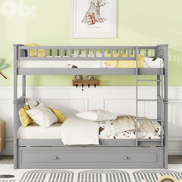 convertible bunk Double Bed 5