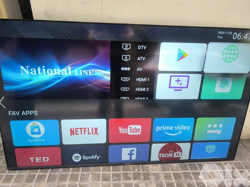 tv 85 inch smart national line 2