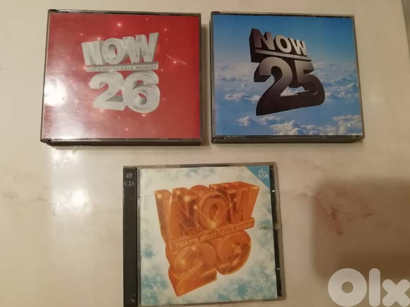 now 25-26-28-29-32-58 double music cds for 7$ each 2