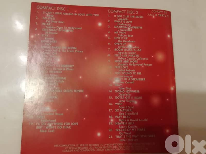 now 25-26-28-29-32-58 double music cds for 7$ each 3