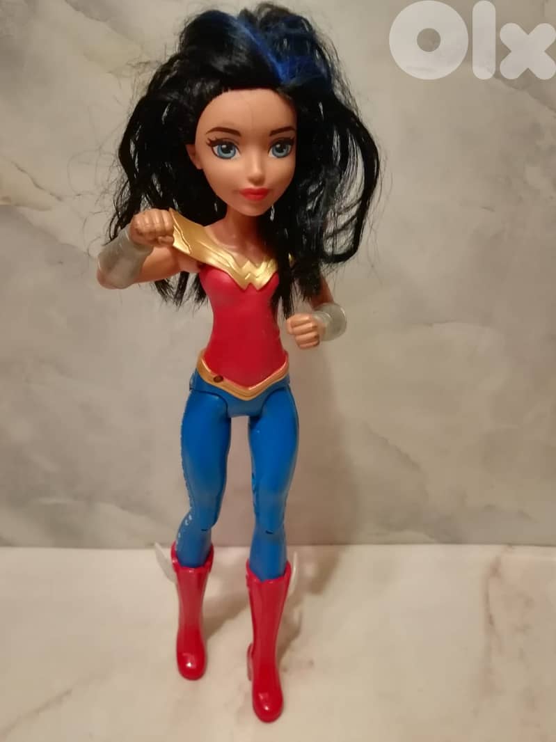 DC universe Wonder woman plastic figurine by Mattel 31cm 0