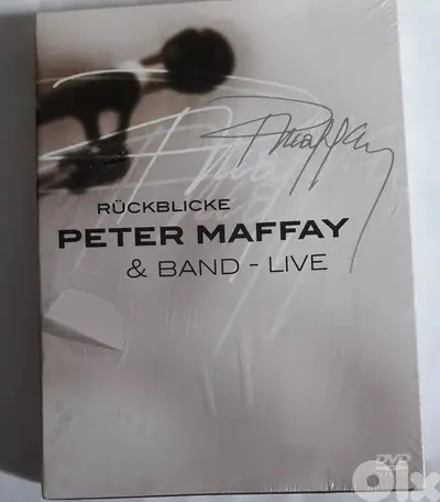 PETER MAFFAY & BAND LIVE RUCKBLICKE DVD NEW SEALED 3 DISCS 3 CONCERTS