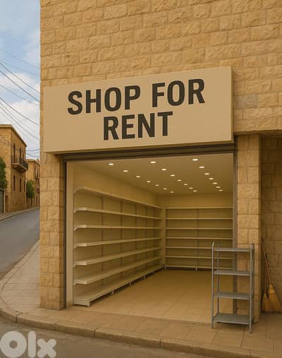 35m2 Store+300m2 Warehouse-Prime Location-4sale in Beit Mery-Main Road 35m2 Store+300m2 Warehouse-Prime Location-4sale in Beit Mery-Main Road