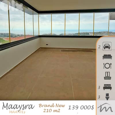 Nahr Ibrahim - Maaysra | Brand New 210m² | Excellent Building Status
