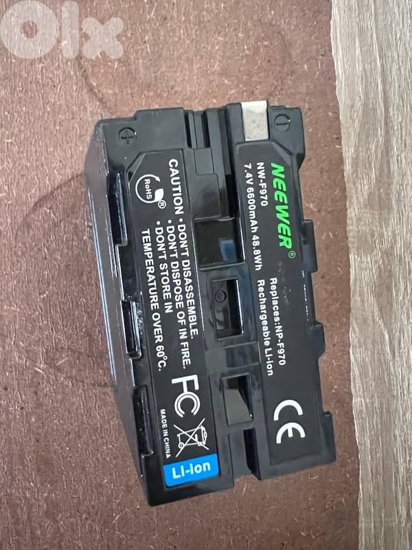 3 neewer 60 w led lights 3pcs 6