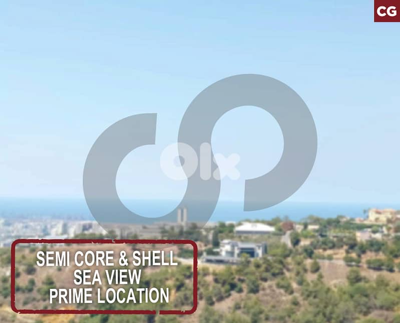 190sqm Apartment for Sale in Mansourieh-Semi Core & Shell REF#CG125354 0