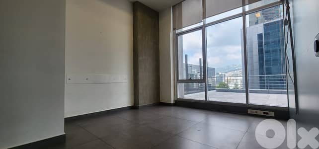 L12743 - Modern Office With Big Terrace for Rent in Horsh Tabet
