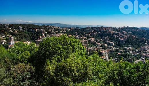 840m2 land+Mountain View / Prime Location for sale in Broumana-Ghabe 840m2 land+Mountain View / Prime Location for sale in Broumana-Ghabe
