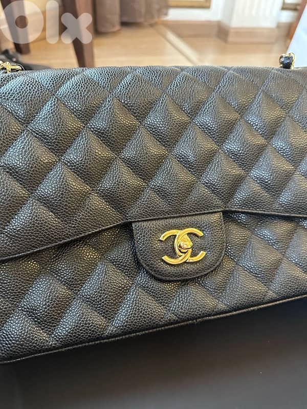 Chanel Classic Flap Jumbo Bag 0