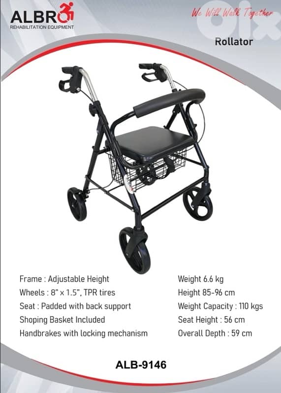 Rollator Walker روليتر 0