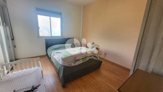 L19001 - Furnished 3-Bedroom Apartment For Sale in Ajaltoun