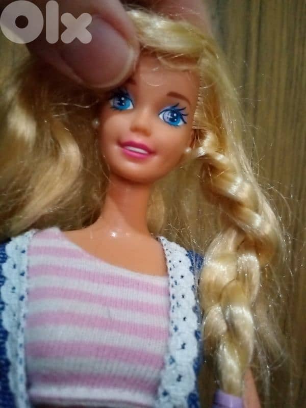 STROLLIN FUN Barbie Mattel1995 Rare Vintage great doll wearing+Boots. 3