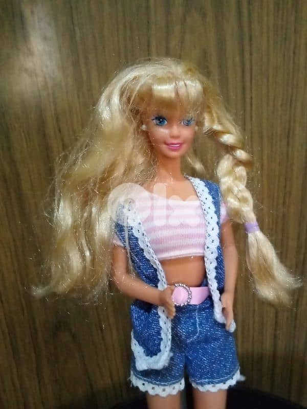 STROLLIN FUN Barbie Mattel1995 Rare Vintage great doll wearing+Boots. 4