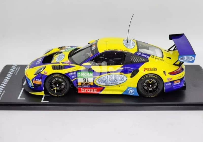 Porsche 911 GT3 R (Adac Masters 2022) diecast car model 1;18 2