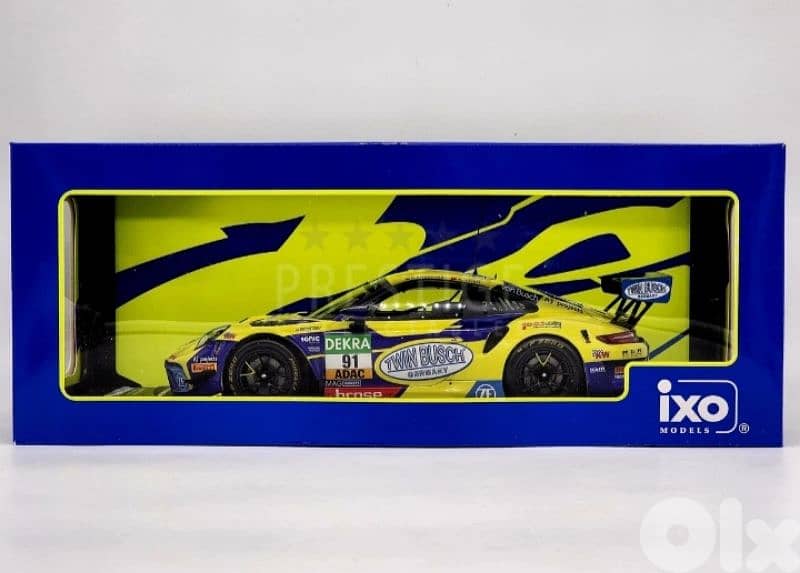 Porsche 911 GT3 R (Adac Masters 2022) diecast car model 1;18 9