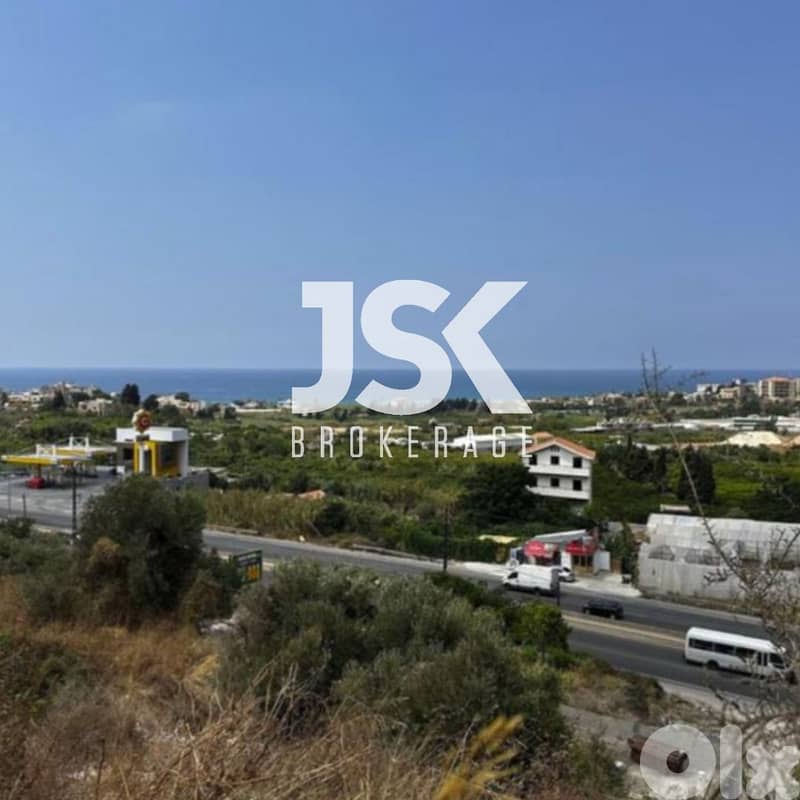 L19007 - Land With Panoramic Sea View For Sale in Batroun 0