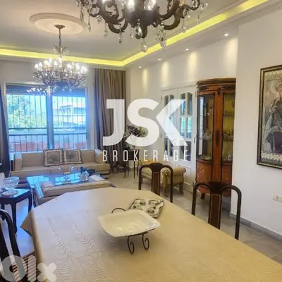 L19009 - Furnished Apartment With Terrace For Rent in Baabda, Brasilia