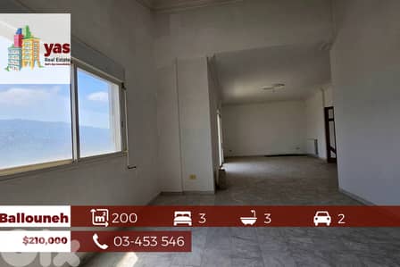 Ballouneh 200m2 | Prime Location | Well Lighted | Catch | TO
