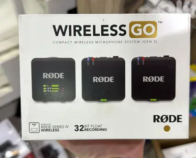 RODE WIRELESS GO III Compact Wireless Microphone System