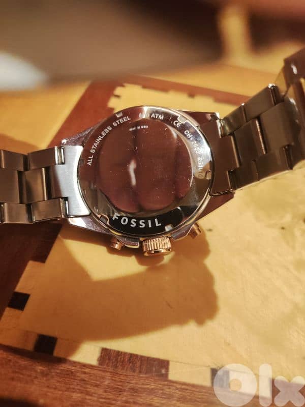 fossil chronograph watch 1
