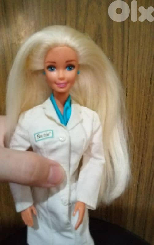 Barbie DENTIST TALKS a Patient Mattel1997 working mechanism great doll 2