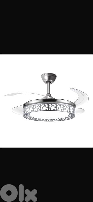 Elite Invisible Ceiling Lamp Fan 2