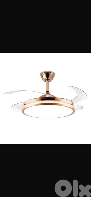 Elite Invisible Ceiling Lamp Fan 3