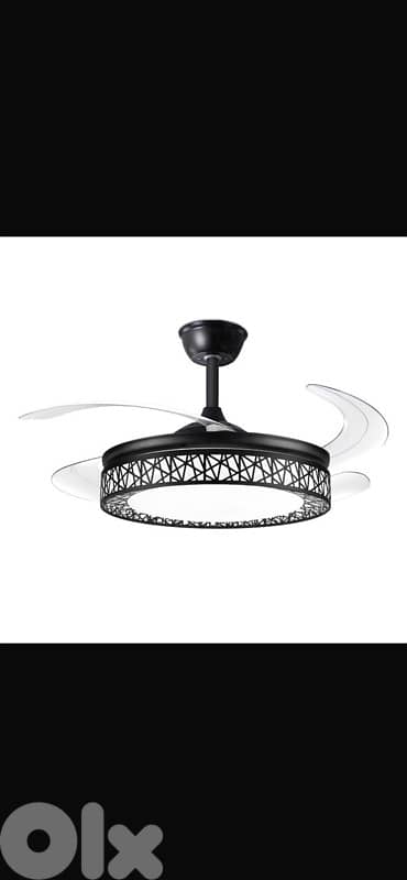 Elite Invisible Ceiling Lamp Fan 4