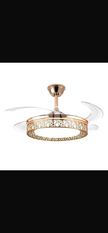 Elite Invisible Ceiling Lamp Fan 5