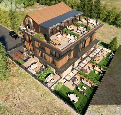Chalet for sale in Tilal Al Assal/ Under construction/ Garden