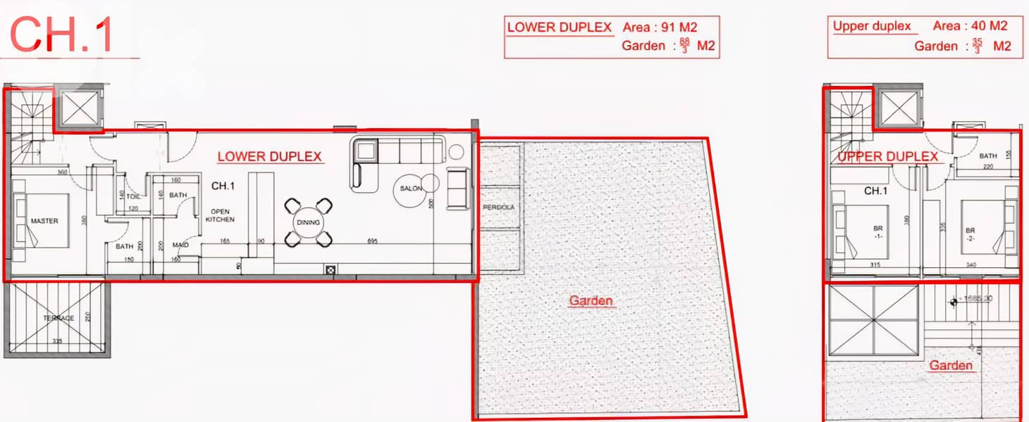 Chalet for sale in Tilal Al Assal/ Under construction/ Garden 10