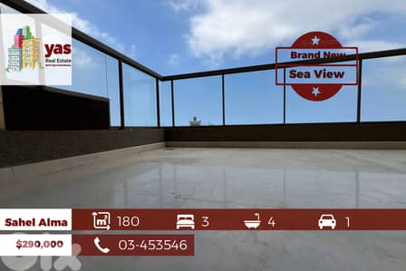 Sahel Alma 180m2 | Brand New | High-End | Sea View | Prime Location |