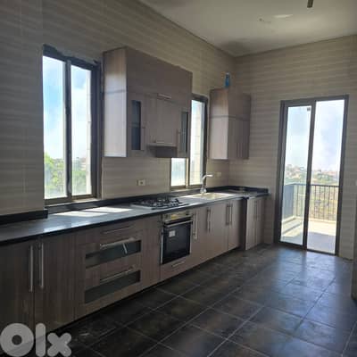 L19024 - Decorated Apartment With Open View For Sale in Dhour Choueir