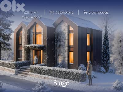 Duplex For SALE In Val De Neige, Kfardebian - Huge Terrace - G01