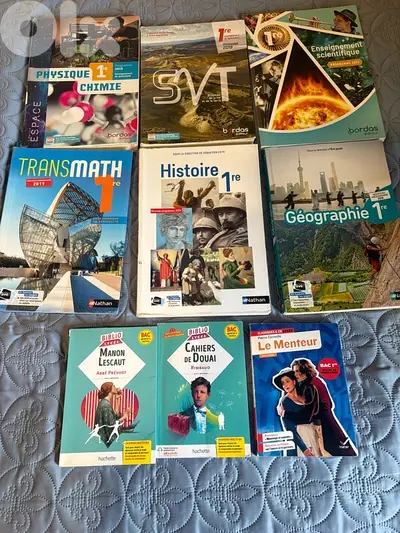1ere bac français books