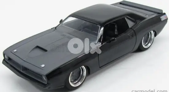 Letty's Plymouth Barracuda (Fast &Furious 7) diecast car model 1;24