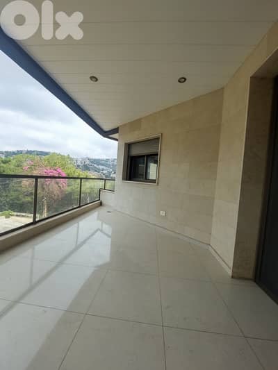 230 SQM New Apartment in Bsalim, Metn + 60 SQM Garden