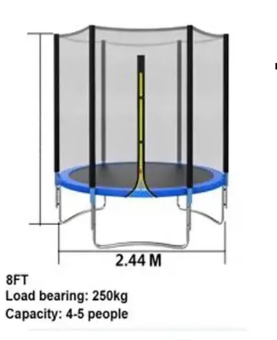Trampoline 8 FT