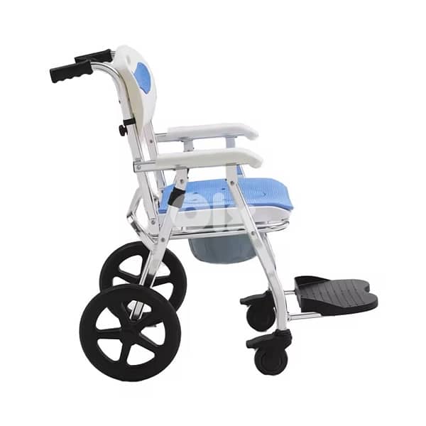 Wheelchair + Commode + Shower Chair 3