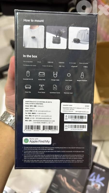 Insta360 Go 3s Action camera 64gb standard edition black best price 1