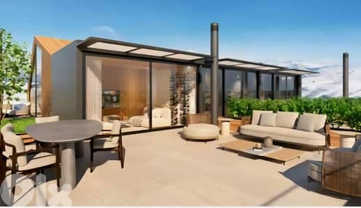 Chalet for sale in Tilal Al Assal/ Under construction/ Garden